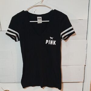 PINK Victoria's Secret Black Tee